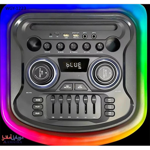 اسپیکر پارتی باکس مدل wgy 1223